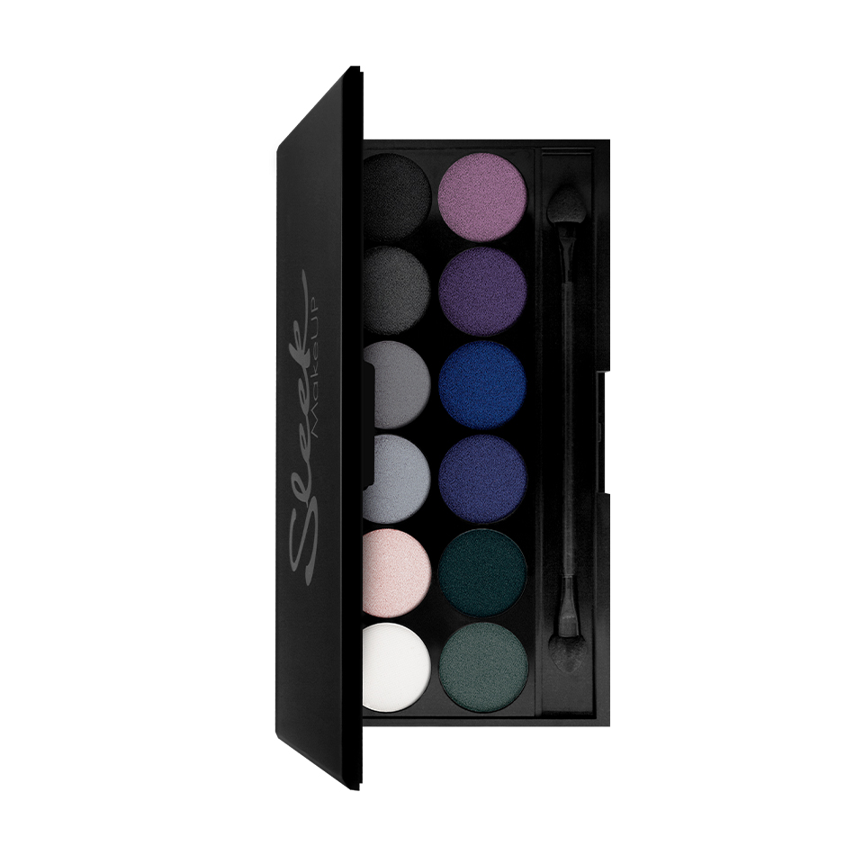 SLEEK MakeUP Тени для век в палетке Eyeshadow Palette I-Divine (12 тонов) Bad Girl / ПАЛЕТКА I-DIVIN