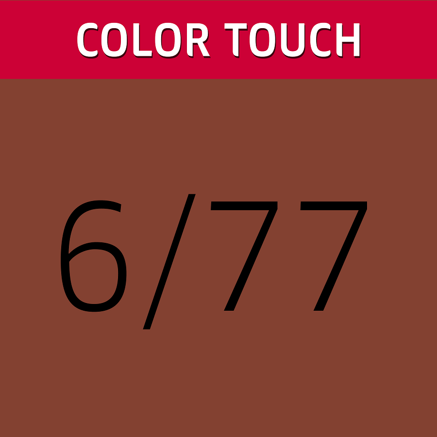WELLA 6/77 краска для волос, кофе со сливками / Color Touch 60 мл, фото 2