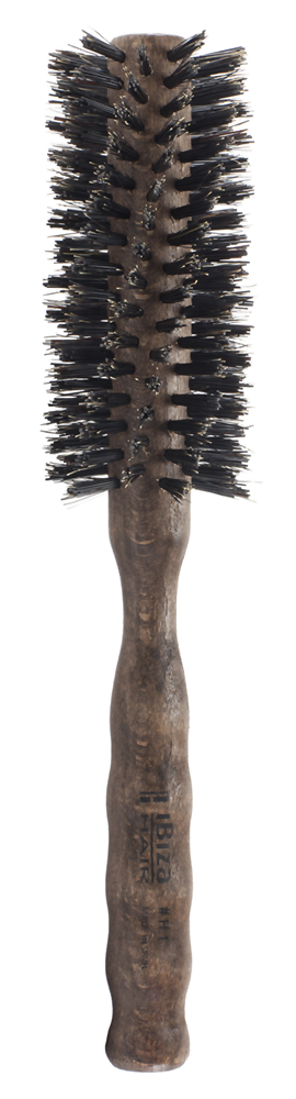 IBIZA HAIR Щетка круглая, закрученная для укладки волос, диаметр 45 мм (красное дерево), фото 1