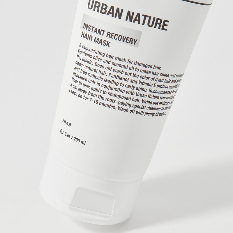 URBAN NATURE Маска для волос Мгновенное восстановление / INSTANT RECOVERY HAIR MASK 200 мл, фото 3