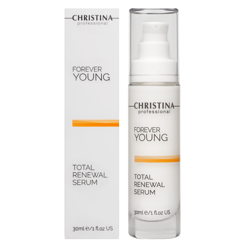 CHRISTINA Сыворотка омолаживающая Тоталь (шаг 1) / Total Renewal Serum Forever Young 30 мл, фото 3