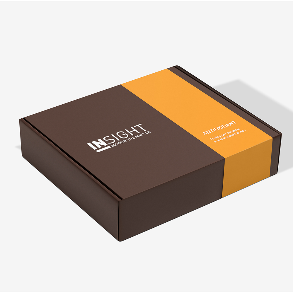 INSIGHT Набор для защиты и омоложения волос (шампунь 350 мл, маска 200 мл, кондиционер 350 мл) ANTIOXIDANT, фото 2