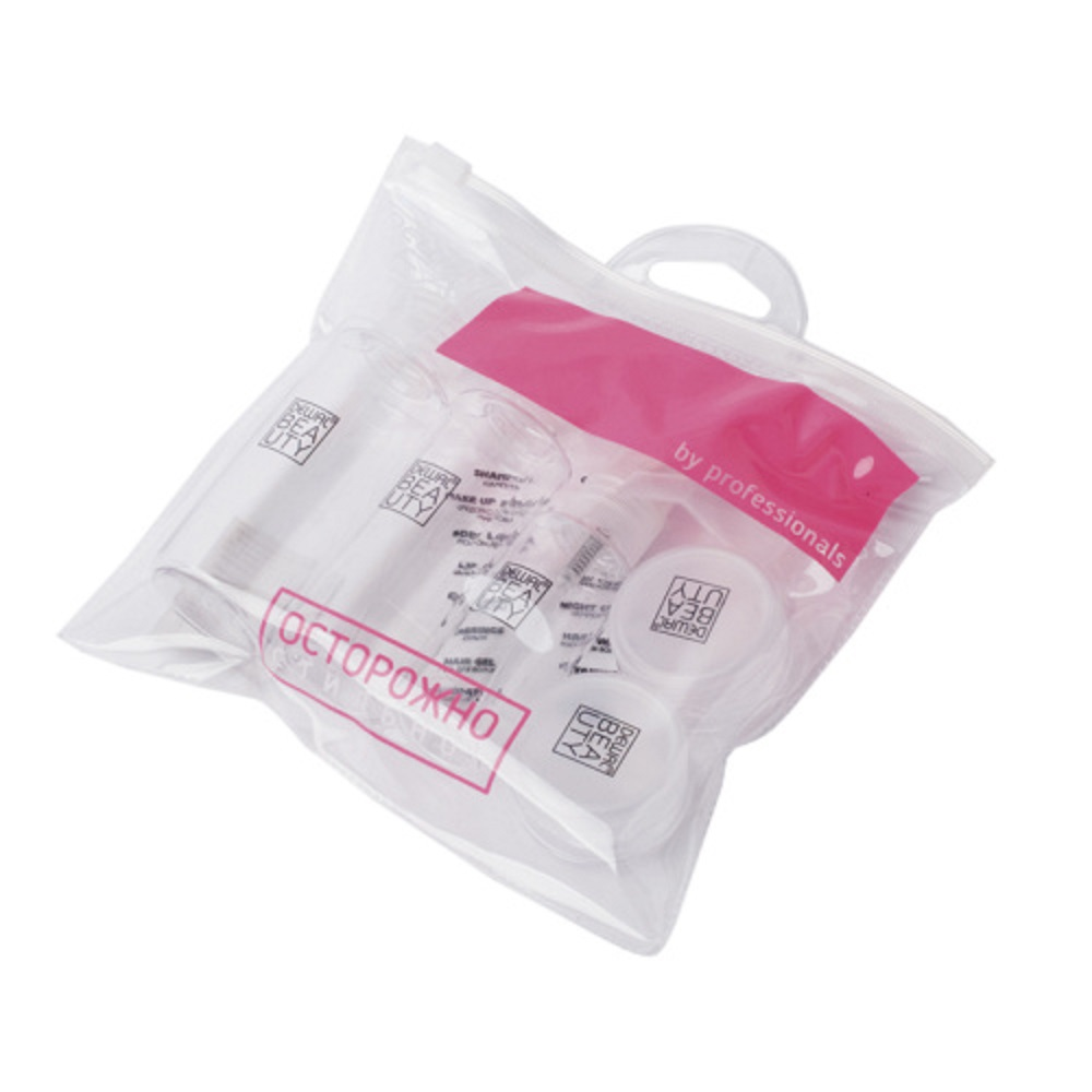 DEWAL BEAUTY Набор баночек дорожный для путешествий, 7 предметов DBTS5D, фото 2