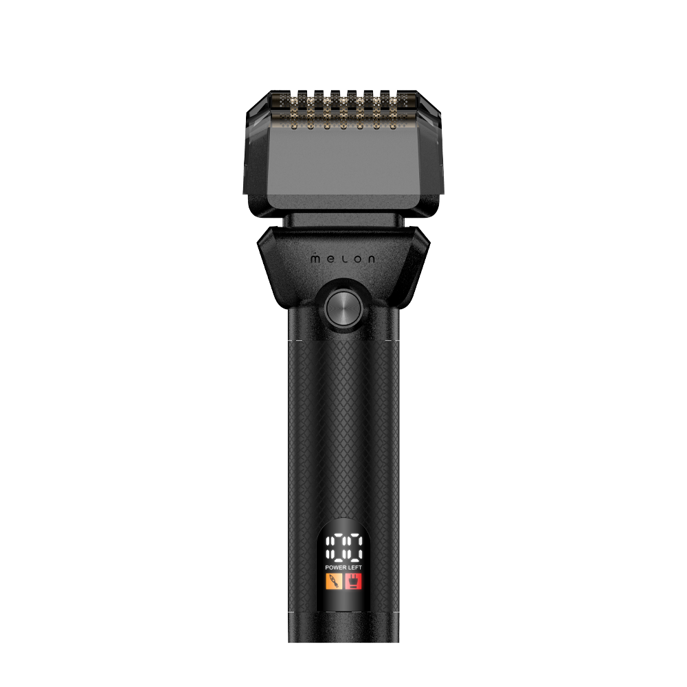 MELON PRO Шейвер HEX T, черный, комплект сменных лезвий и сеточка, аккумулятор 1500 mAh