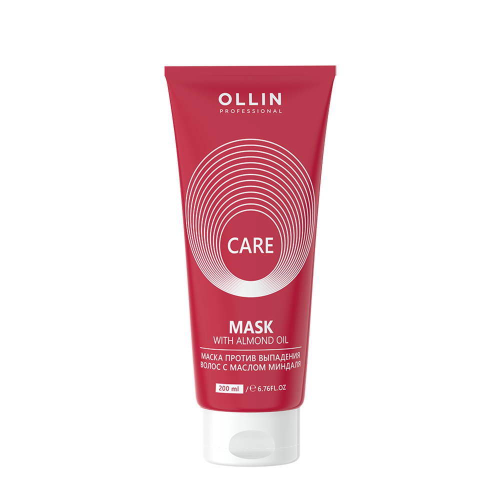OLLIN PROFESSIONAL Маска с маслом миндаля против выпадения волос / Almond Oil Mask 200 мл система 4 комплекс от выпадения волос шампунь 100мл маска 100мл сыворотка 100мл