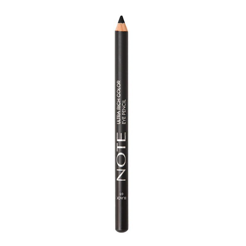 NOTE COSMETICS Карандаш насыщенного цвета для глаз 01 / ULTRA RICH COLOR EYE PENCIL 1,1 г карандаш для губ mac cosmetics lip pencil stone 1 45 г