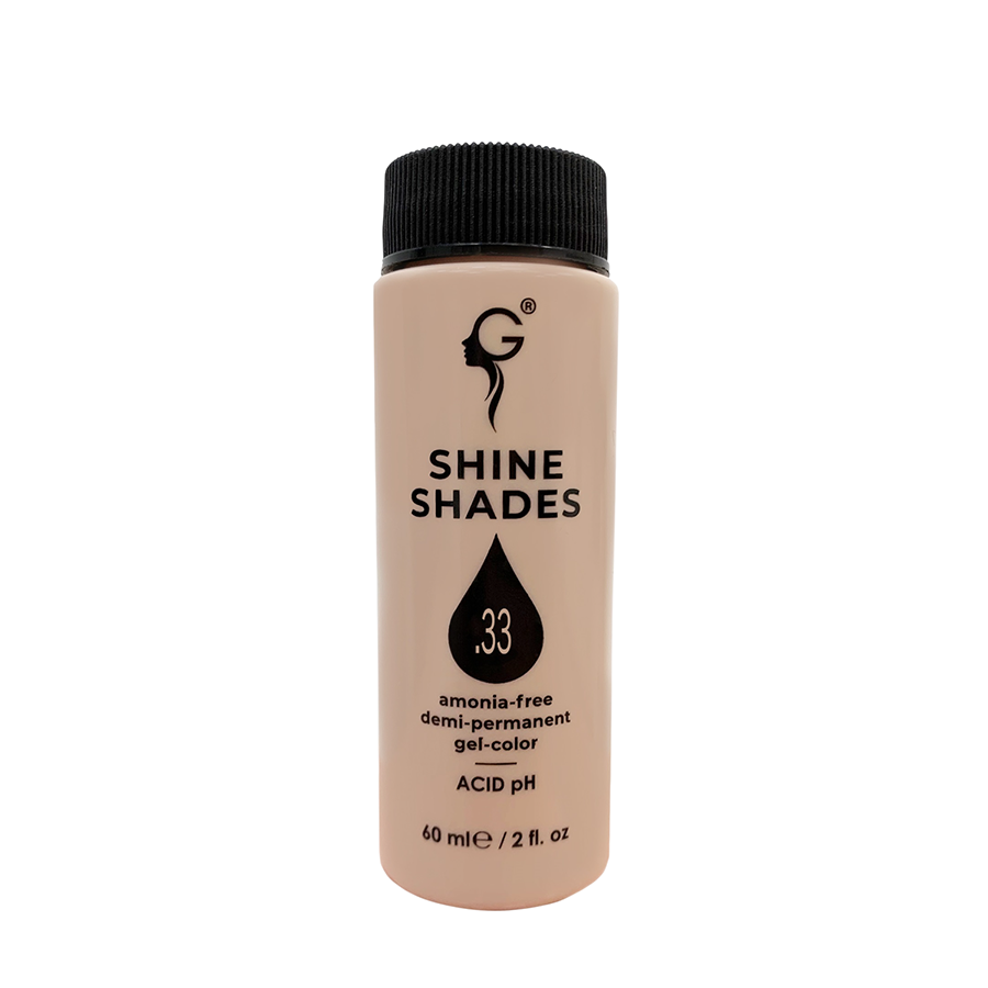 GERA Professional .33 гель-краситель для волос без аммиака / Shine Shades 60 мл, фото 2