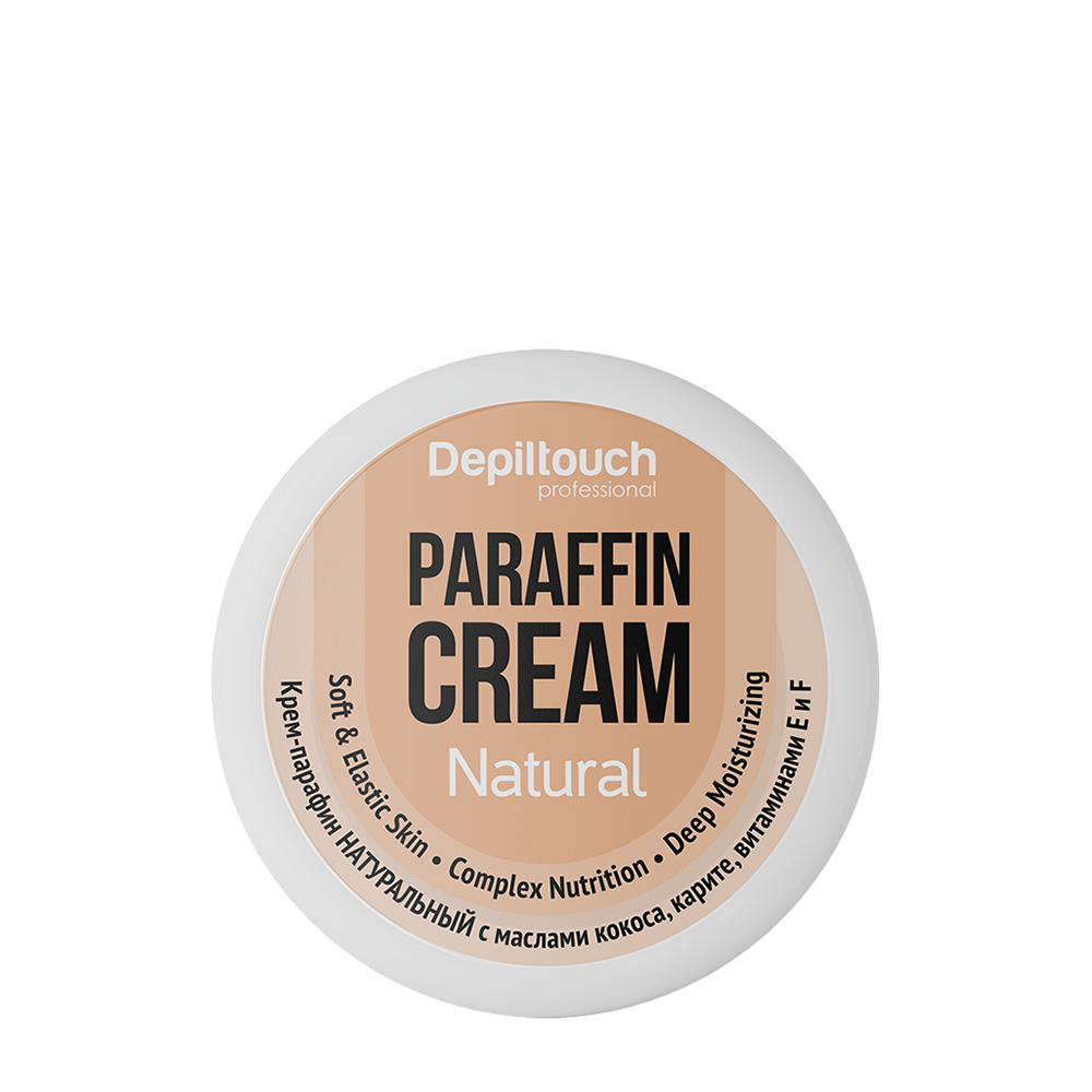 

DEPILTOUCH PROFESSIONAL Крем-парафин натуральный с маслами кокоса, карите, витаминами Е и F / Depiltouch MINI 75 мл