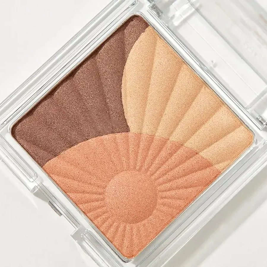 ALVIN D'OR Хайлайтер пудровый 3в1, тон 03 теплый бронзовый / Glow Illuminating Hd Hollywood 9,6 гр, фото 2