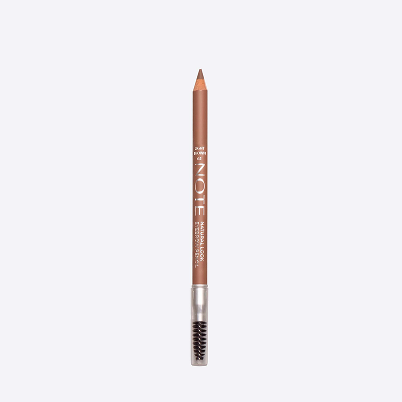 NOTE Карандаш для бровей Открытый взгляд 02 / NATURAL LOOK EYEBROW PENCIL 1,1 гр, фото 2