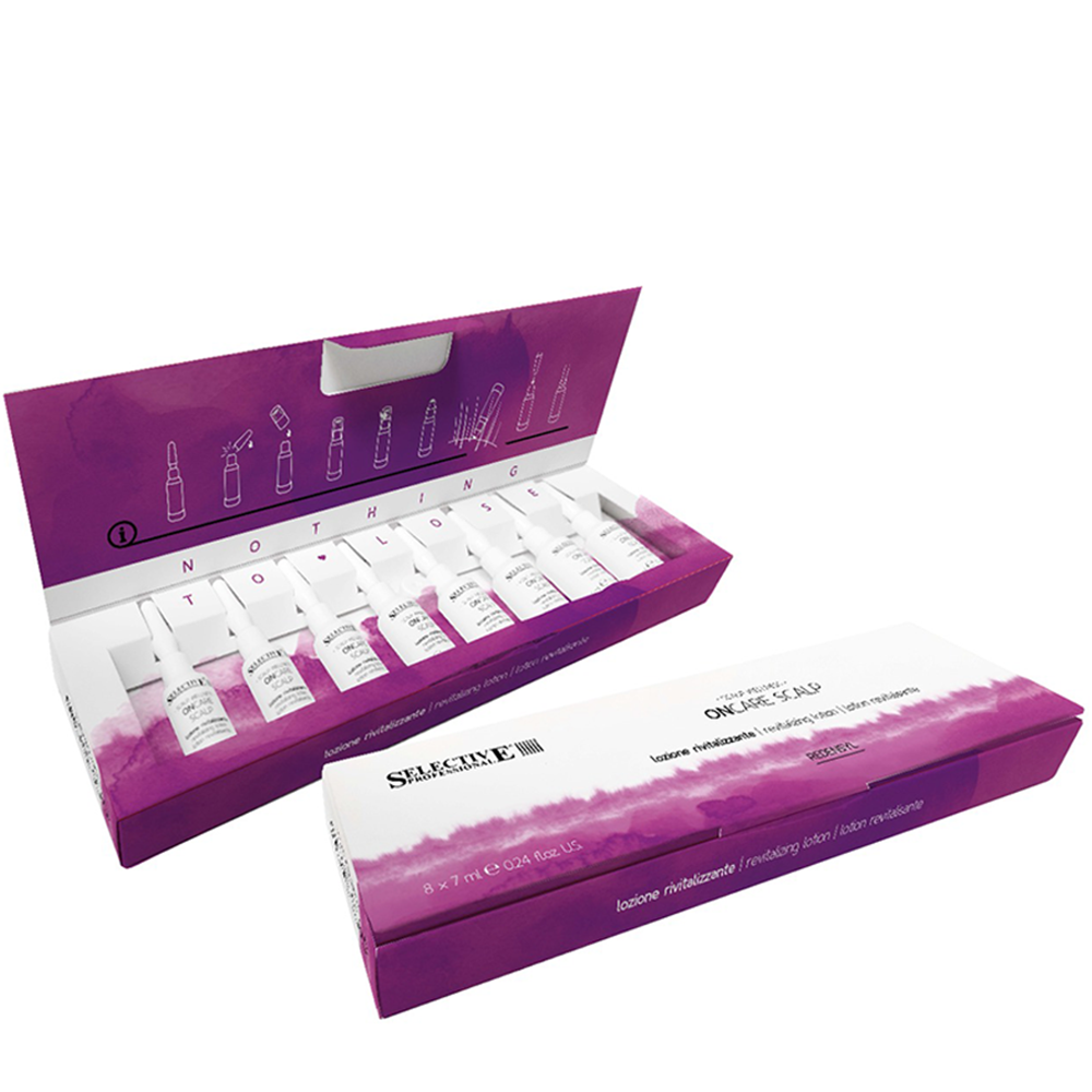 SELECTIVE PROFESSIONAL Лосьон для хрупких волос, склонных к выпадению / Lozione rivitalizzante 8*7 мл, фото 1