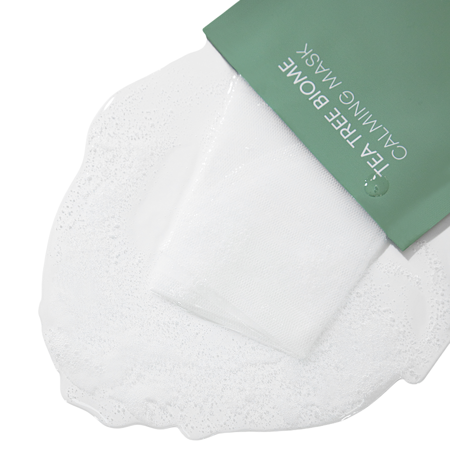 FARMSTAY Маска тканевая интенсивно успокаивающая для лица с чайным деревом / Tea Tree Biome Calming Mask 10*25 мл, фото 4