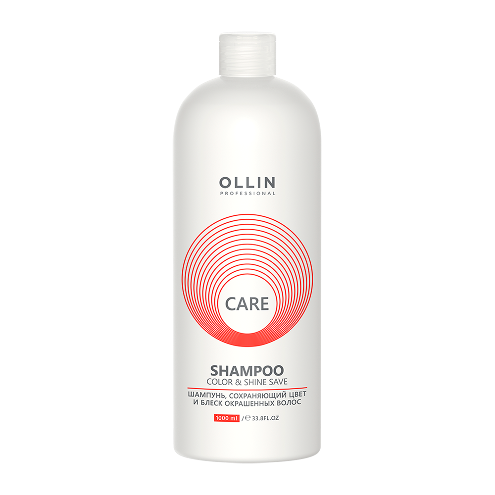 OLLIN PROFESSIONAL Шампунь сохраняющий цвет и блеск окрашенных волос / Color & Shine Save Shampoo 1000 мл mister dez professional средство для посудомоечных машин 1100