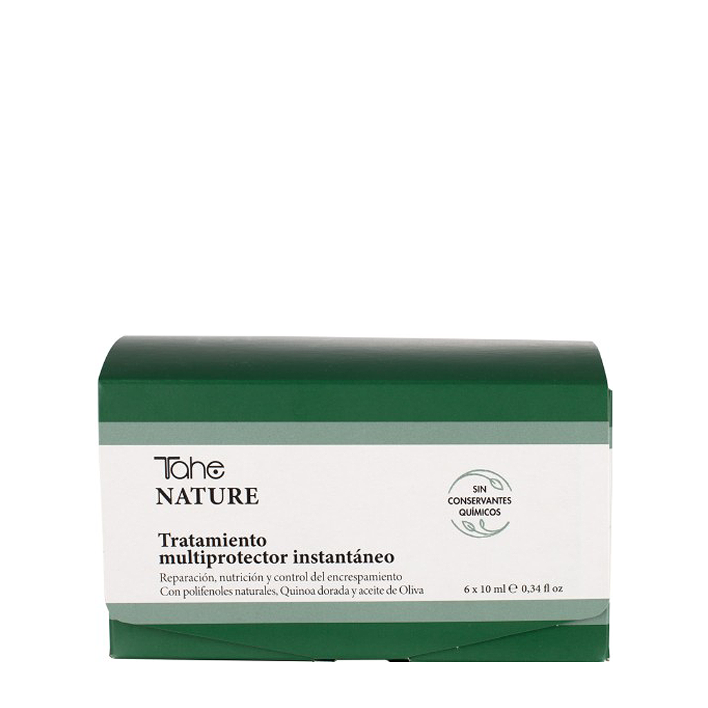 TAHE Сыворотка для мгновенной защиты волос / NATURE-MULTIPROTECTOR INSTANT SYSTEM 6*10 мл, фото 1