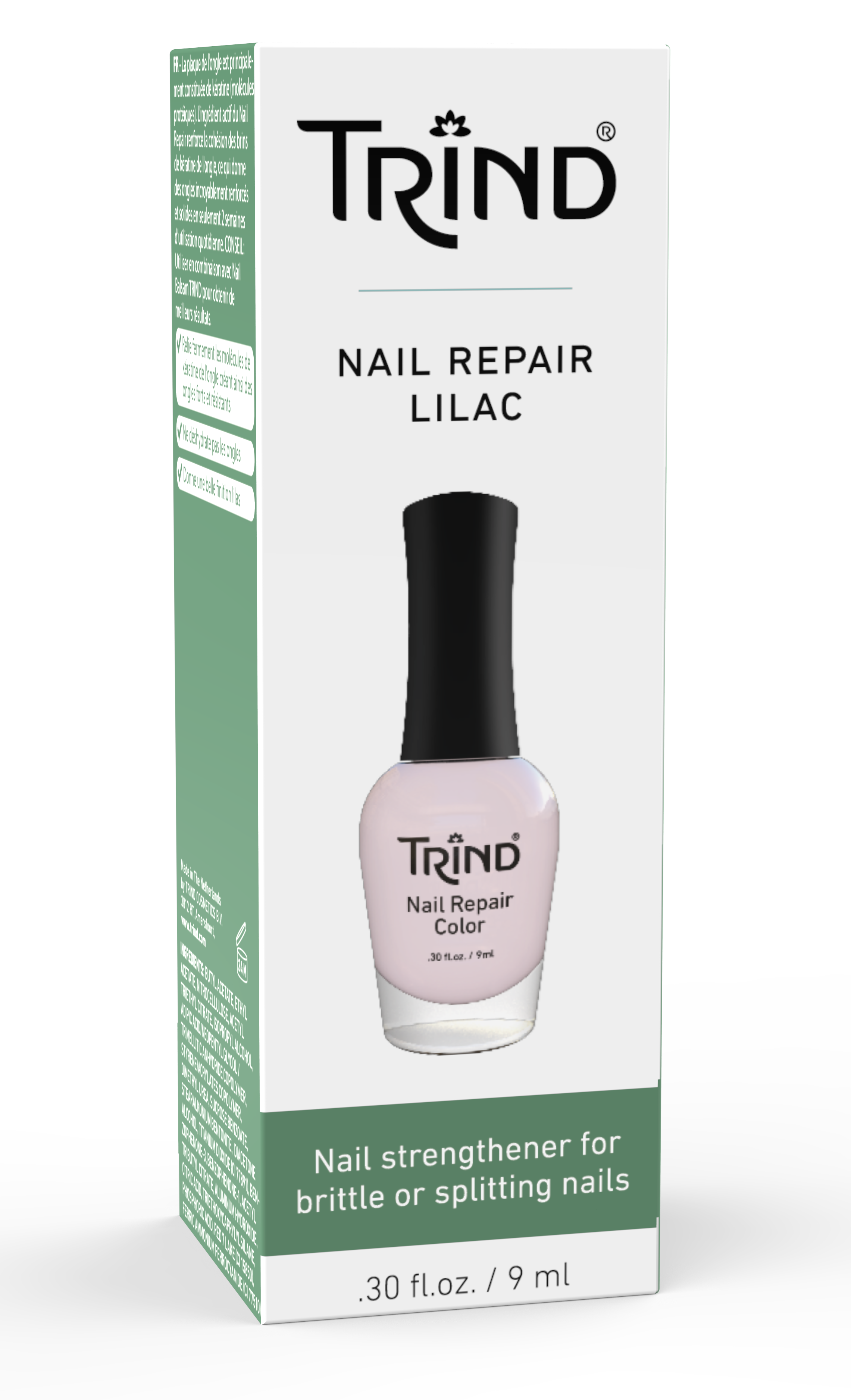 TRIND Укрепитель для ногтей лиловый / Nail Repair Lilac (Color 5) 9 мл, фото 2