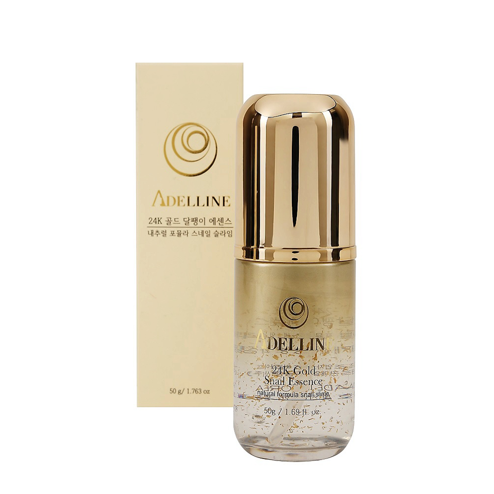 ADELLINE Сыворотка с коллоидным золотом и слизью улитки / Adelline 24K Gold Snail Essence 50 гр, фото 2