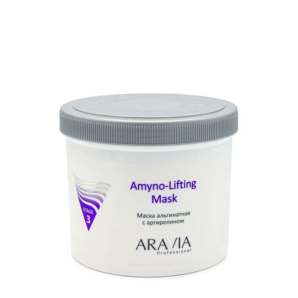 ARAVIA Маска альгинатная с аргирелином / Amyno-Lifting 550 мл aravia маска альгинатная с аргирелином amyno lifting 550 мл