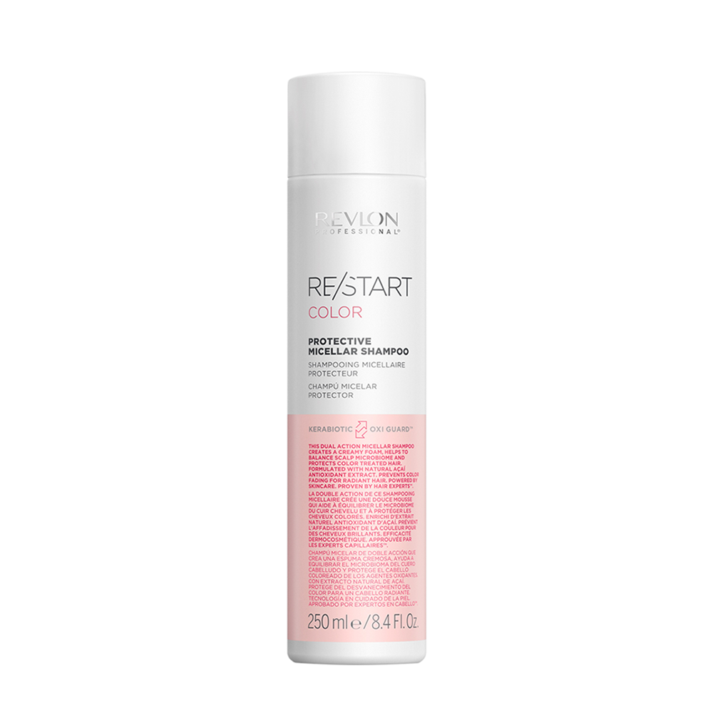 REVLON PROFESSIONAL Шампунь мицеллярный для окрашенных волос / Color Protective Micellar Shampoo Restart 250 мл, фото 1