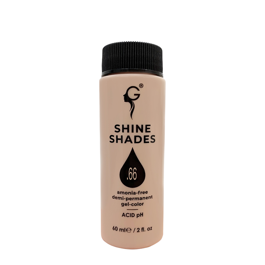 GERA Professional .66 гель-краситель для волос без аммиака / Shine Shades 60 мл, фото 2