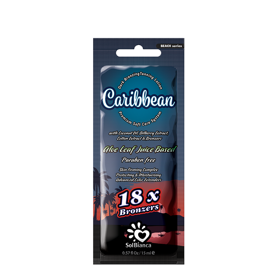 SOLBIANCA Крем-автозагар с маслами зеленого кофе, семян чиа и экстрактом ананаса / Caribbean 35х bronzers 15 мл, фото 2