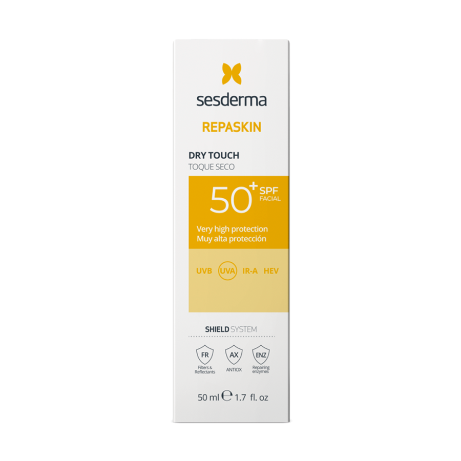 SESDERMA Средство солнцезащитное для лица с матовым эффектом SPF50 /REPASKIN DRY TOUCH Facial sunscreen 50 мл, фото 2