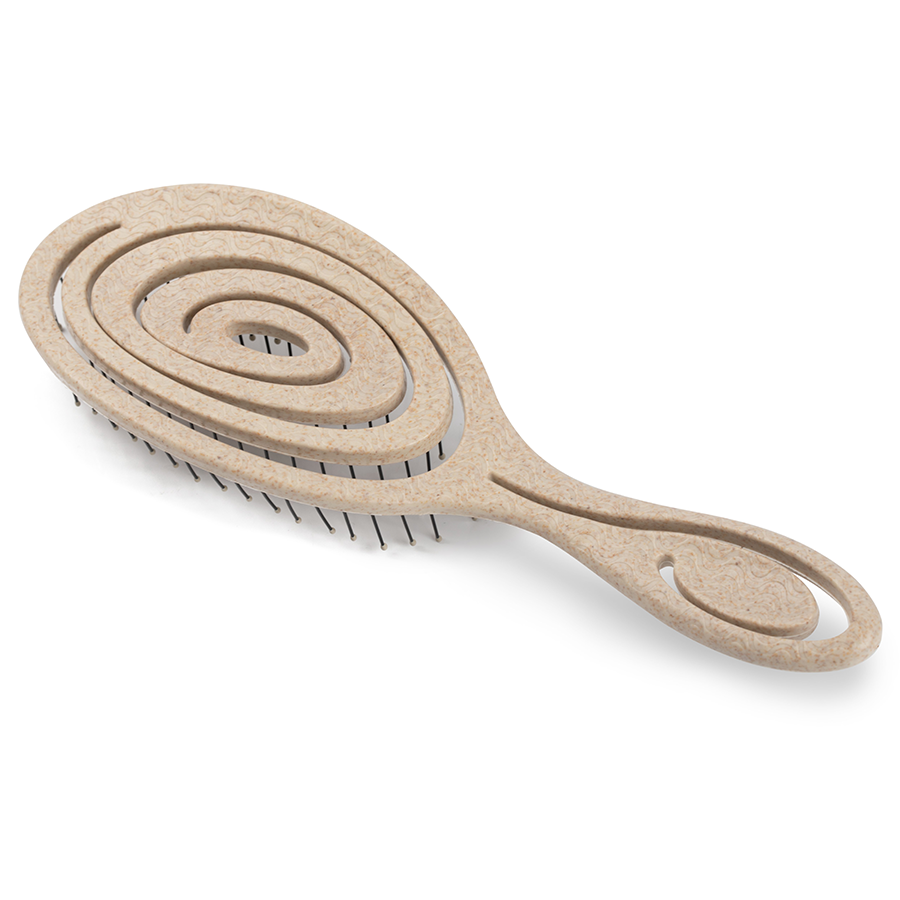 KOSMO SHTUCHKI Расчёска спиральная 5440-M2, бежевая / KOSMO SHTUCHKI, фото 5