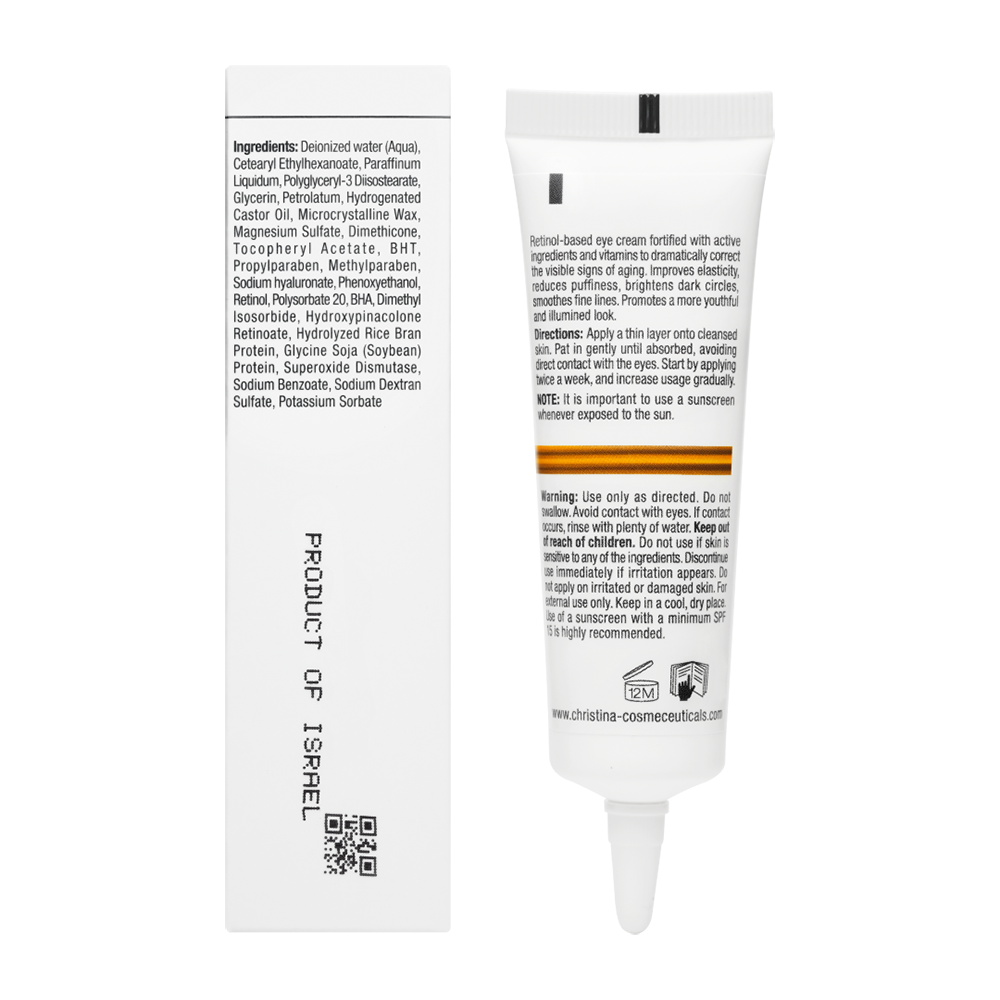 CHRISTINA Крем для кожи вокруг глаз с ретинолом / Line Repair Fix Retinol E Eye Cream 30 мл, фото 5