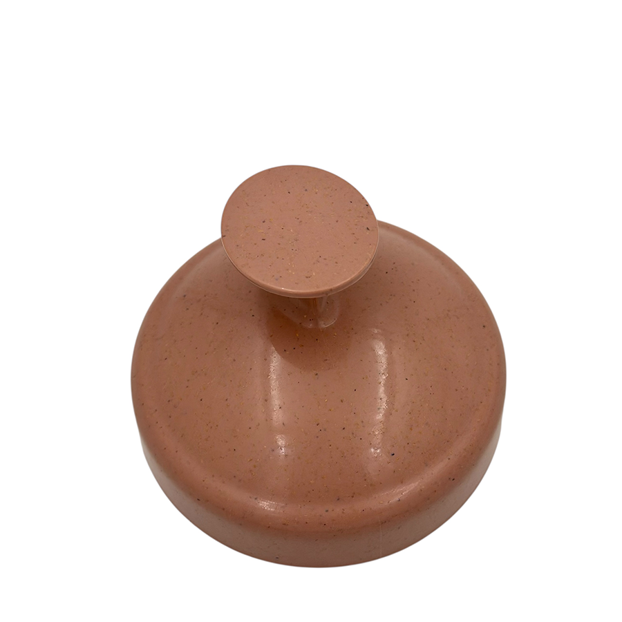 IWOU PROFESSIONAL Массажер для головы и мытья волос пыльная роза, фото 3