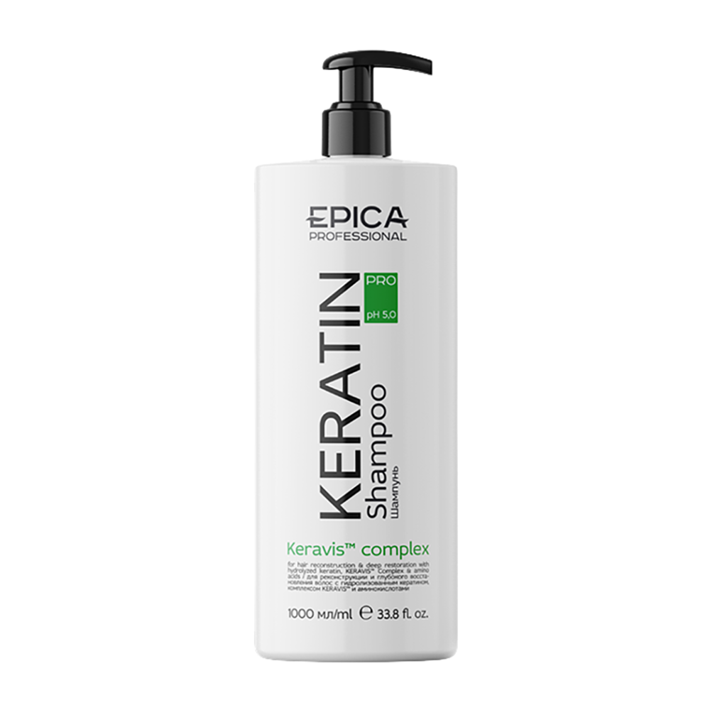 

EPICA PROFESSIONAL Шампунь для реконструкции и глубокого восстановления волос / Keratin Pro 1000 мл