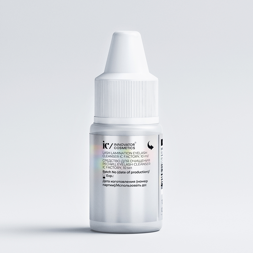 INNOVATOR COSMETICS Средство для очищения ресниц / EYELASH CLEANSER IC FACTORY 10 мл, фото 3