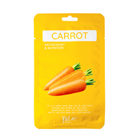 Маска для лица с экстрактом моркови / Yu.r Me Carrot Sheet Mask, YU.R