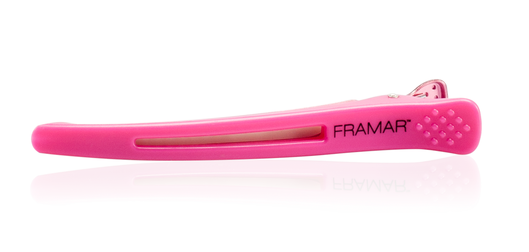 FRAMAR Зажим с эластичной вставкой, фуксия / Elastic Sectioning 4 шт, фото 2