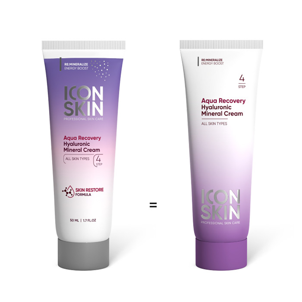 ICON SKIN Крем увлажняющий для сухой кожи / Re:Mineralize Aqua Recovery 50 мл, фото 2