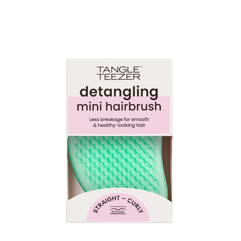 TANGLE TEEZER Расческа для волос / The Original Mini Tropicana Green, фото 5