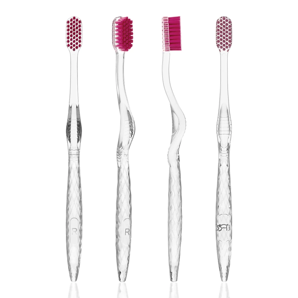 REVYLINE Набор зубных щеток, салатовая и розовая / SM6500 Duo Crystal 2 шт, фото 2