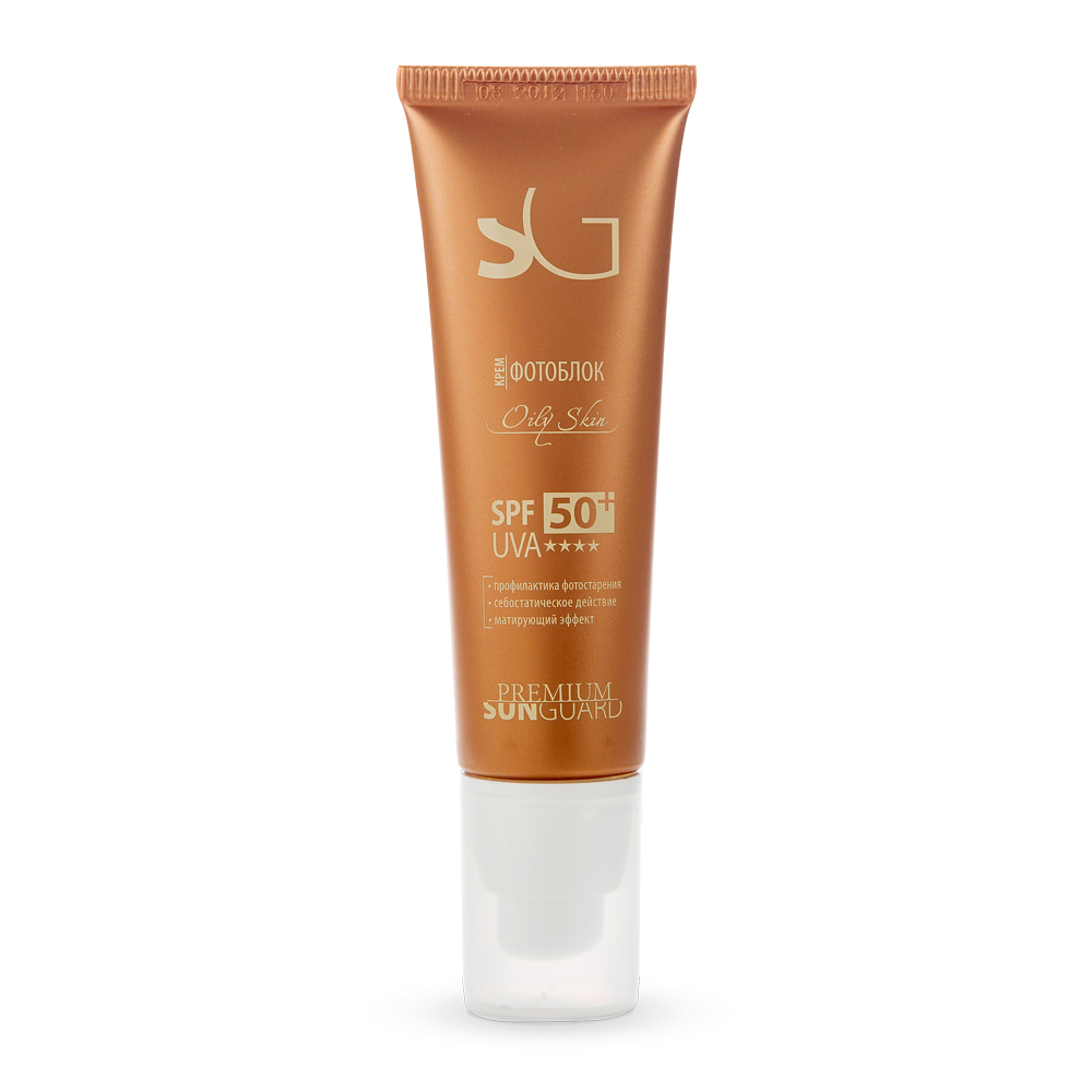 PREMIUM Крем фотоблок для жирной кожи SPF 50 / Оily Skin Sunguard 50 мл ГП110003 - фото 1