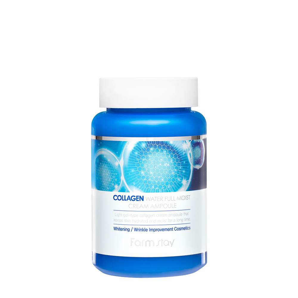 

FARMSTAY Сыворотка интенсивно увлажняющая для лица с коллагеном / Collagen Water Full Moist Cream Ampoule 250 мл