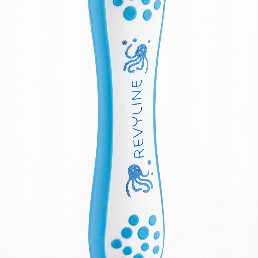 REVYLINE Щетка зубная детская от 0 до 3 лет, голубая / Baby S3900, фото 4