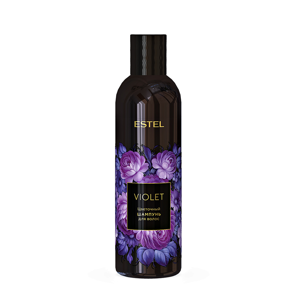 ESTEL PROFESSIONAL Шампунь цветочный для волос / Estel Violet 250 мл краска для волос color signature estel тирамису 7 7