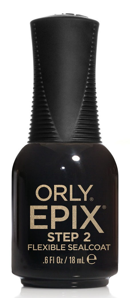эластичное покрытие orly epix flexible color trendy 18мл ORLY Покрытие верхнее для ногтей / EPIX Flexible Sealcoat 18 мл