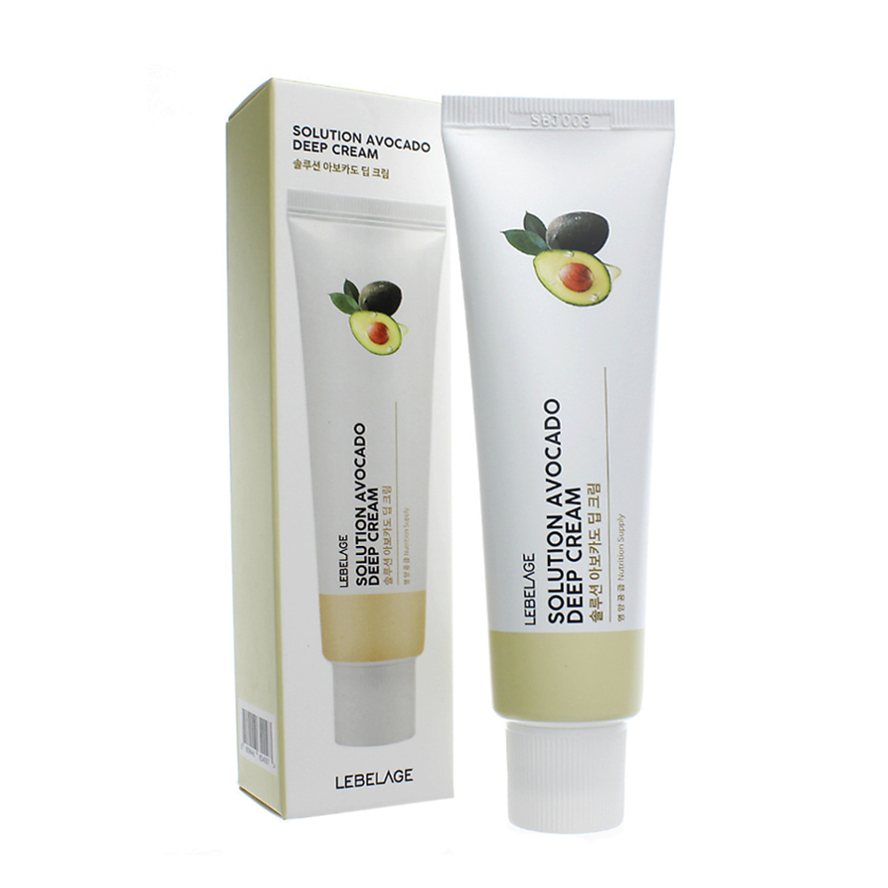 LEBELAGE Крем питательный для лица с экстрактом авокадо / Lebelage Solution Avocado Deep Cream 50 мл, фото 2