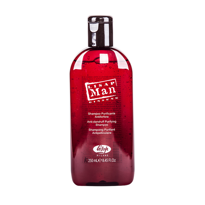 LISAP MILANO Шампунь мужской против перхоти / Anti-Dandruff Purifying Shampoo MAN 250 мл 110124000 - фото 1