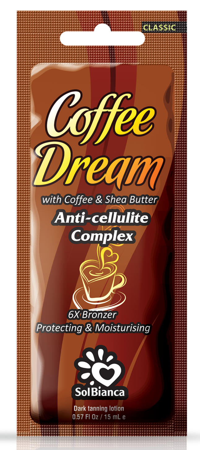 SOLBIANCA Крем с маслом кофе и маслом ши для загара в солярии / Coffee Dream 15 мл