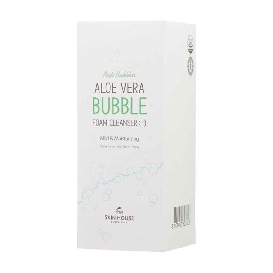 THE SKIN HOUSE Пенка с экстрактом алоэ для умывания 300 мл, фото 2