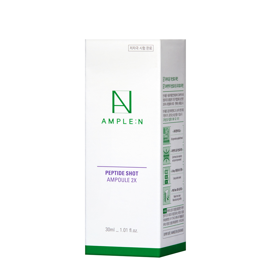 AMPLE:N Сыворотка омолаживающая с 2х пептидами / PEPTIDE 2X SHOT AMPOULE 30 мл, фото 2