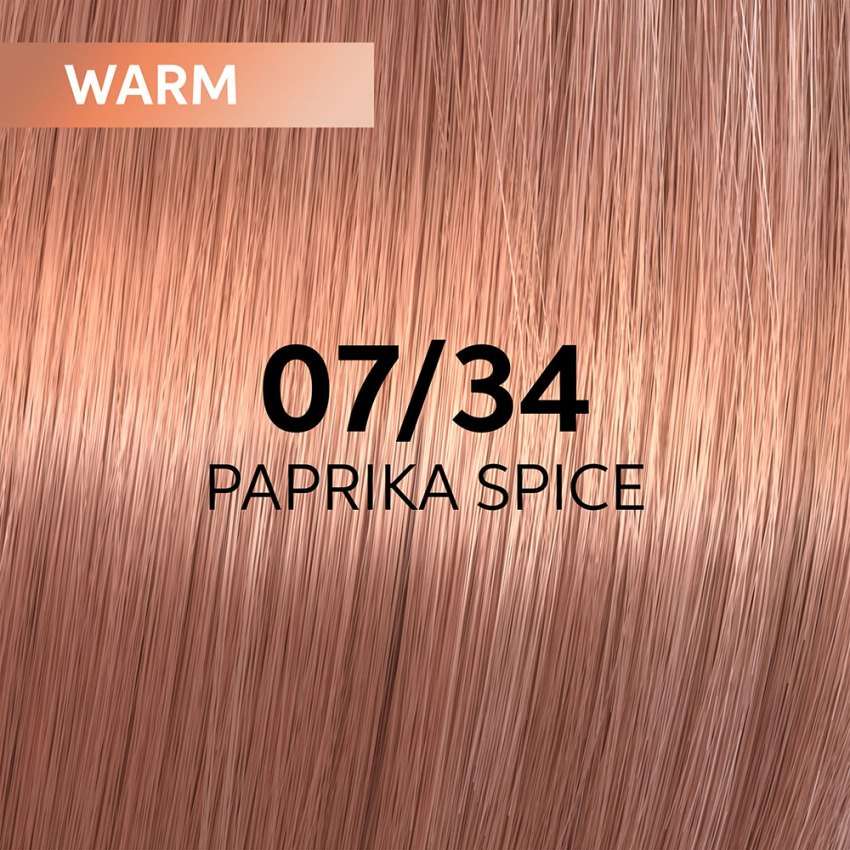 WELLA 07/34 гель-крем краска для волос / WE Shinefinity 60 мл, фото 2
