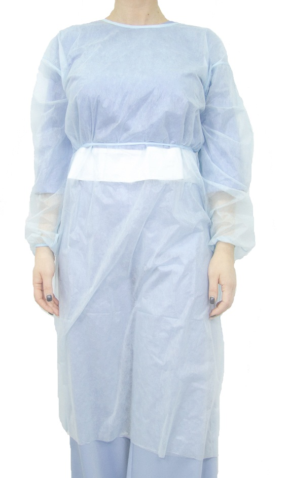 AVEMOD Халат медицинский АХ1, размер 48-54, цвет белый халат одноразовый кимоно с рукавами спанлейс белый 5 шт