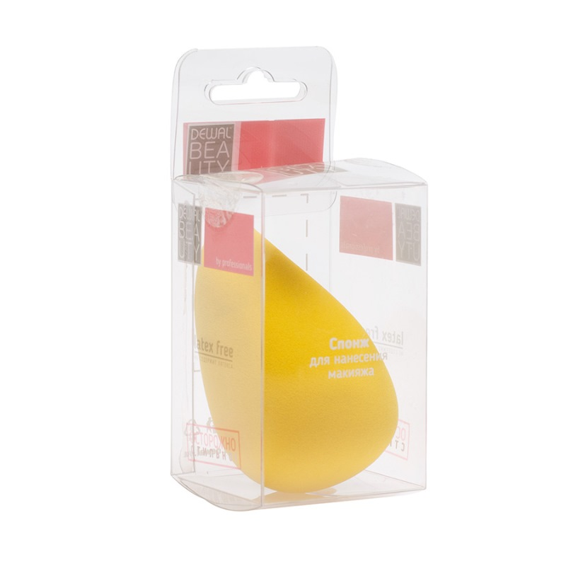 DEWAL BEAUTY Спонж для нанесения макияжа манго, оранжевый, фото 2