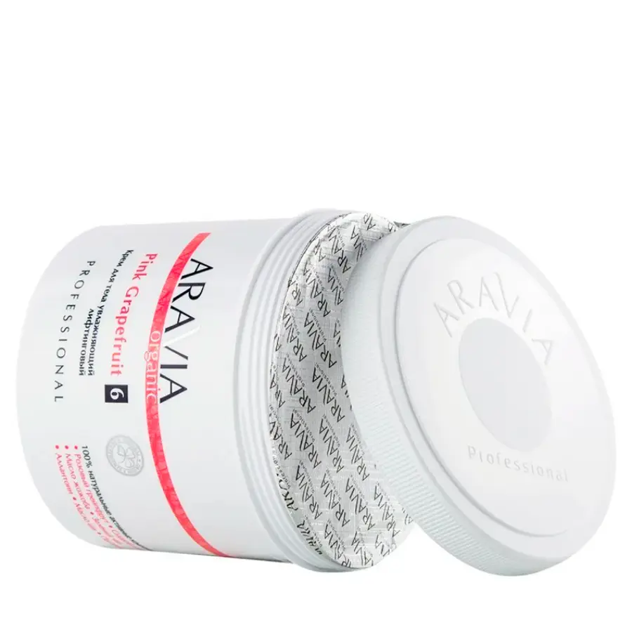 ARAVIA Professional Крем увлажняющий лифтинговый для тела / Organic Pink Grapefruit 550 мл, фото 5