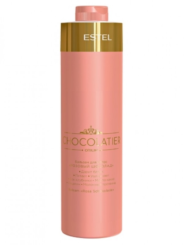 ESTEL PROFESSIONAL Бальзам для волос Розовый шоколад / CHOCOLATIER 1000 мл CH/BP1000 - фото 1